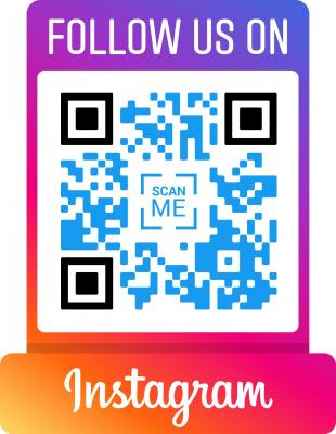 Insta felivet qr code
